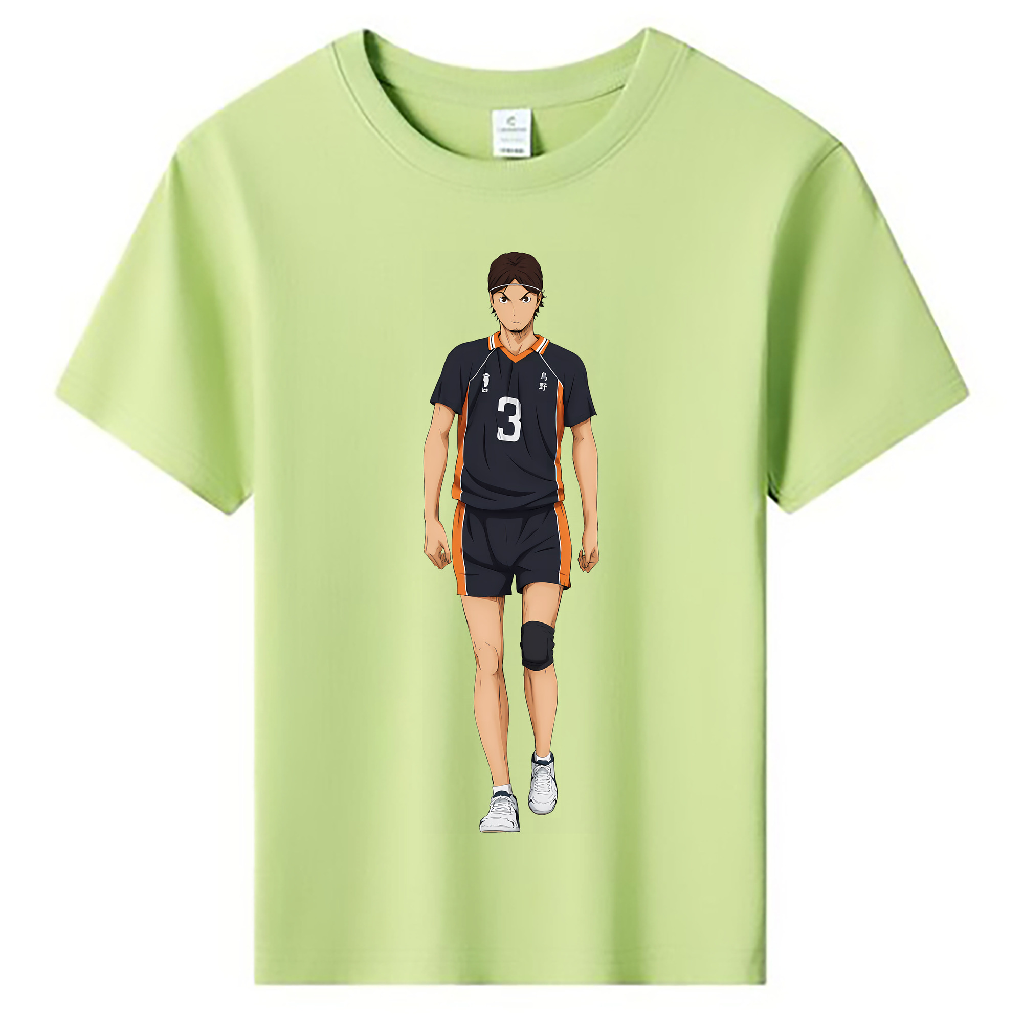 （画像用） ハイキュー!! Haikyu!! 綿100％キッズTシャツ（フロントプリント）